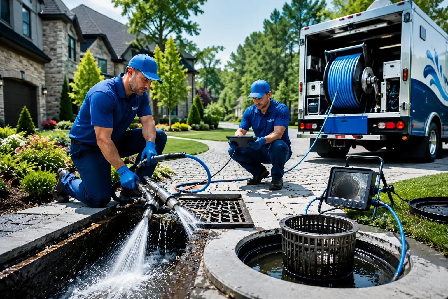 Local outdoor drain cleaning professionals in Oostburg, WI